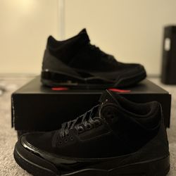 jordan 3 black cats 