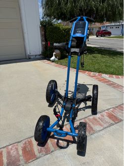 Golf push cart
