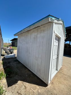8x12 Shed  Ready for paint