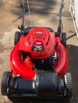 Toro mower self propelled no bag