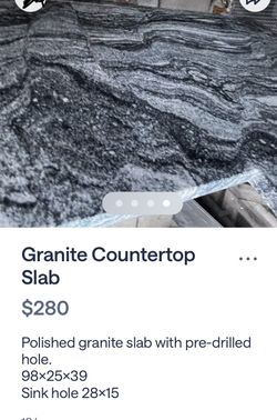 Granite Countertop Slab