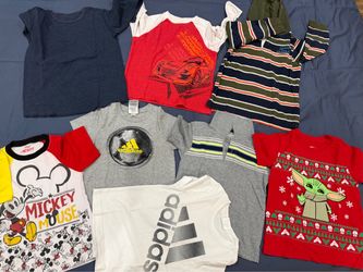 Boys 4t 5 t Lot of long sleeves and shirts