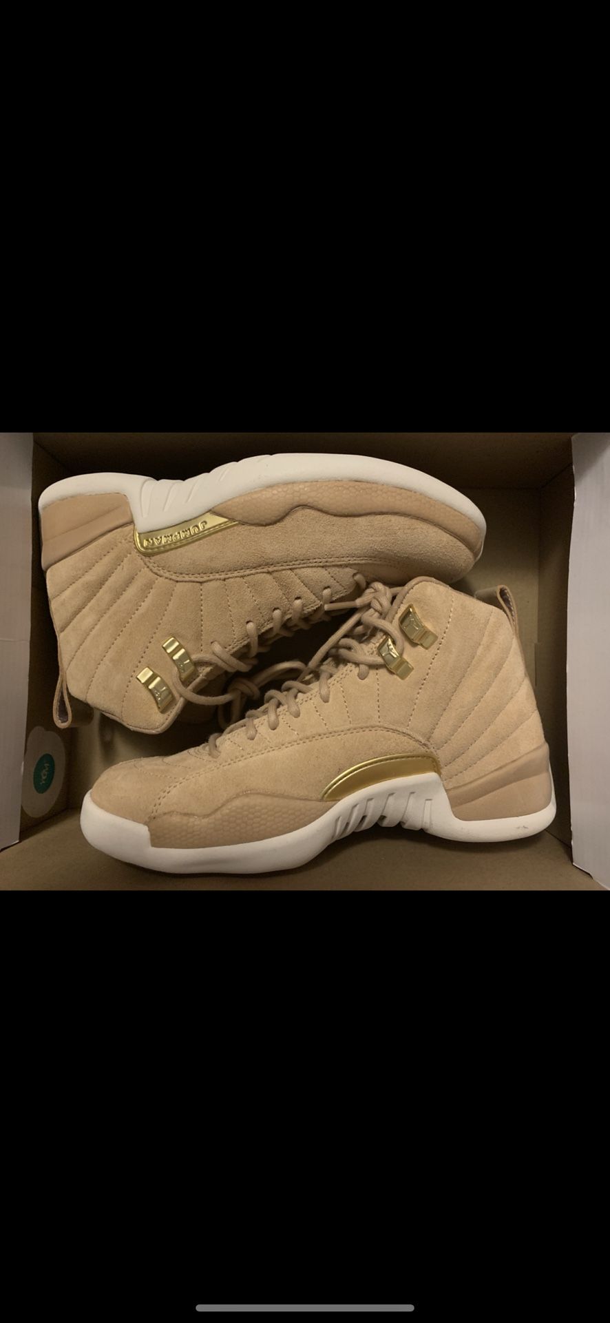 NEW TAN JORDAN 12 SIZE 5.5