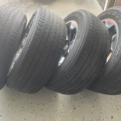 Ram 20’ Rims And Tires 