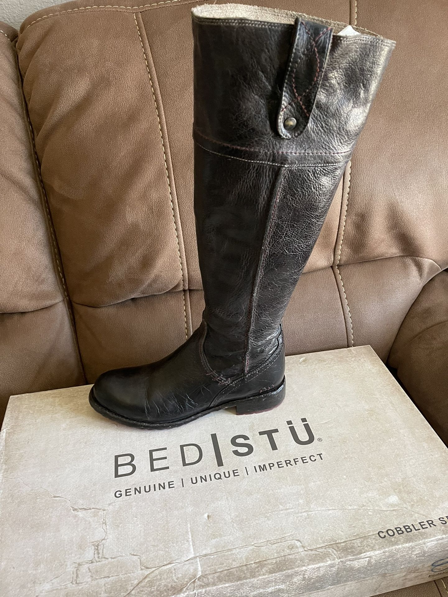 Bed Stu Wide Calf Field Boots BED/STU BOOTS JACQUELINE WIDE CALF