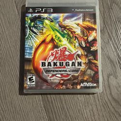 PS3 Game Bakugan 