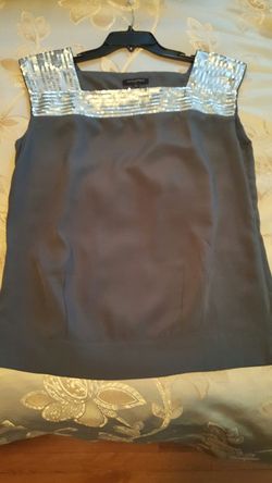 Banana Republic ladies top with sequins
