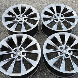 21" Sonic Carbon Twin Turbine Staggered set of (4) Wheels