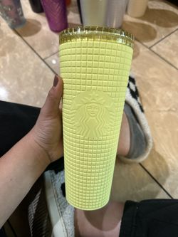 Yellow Starbucks Cup