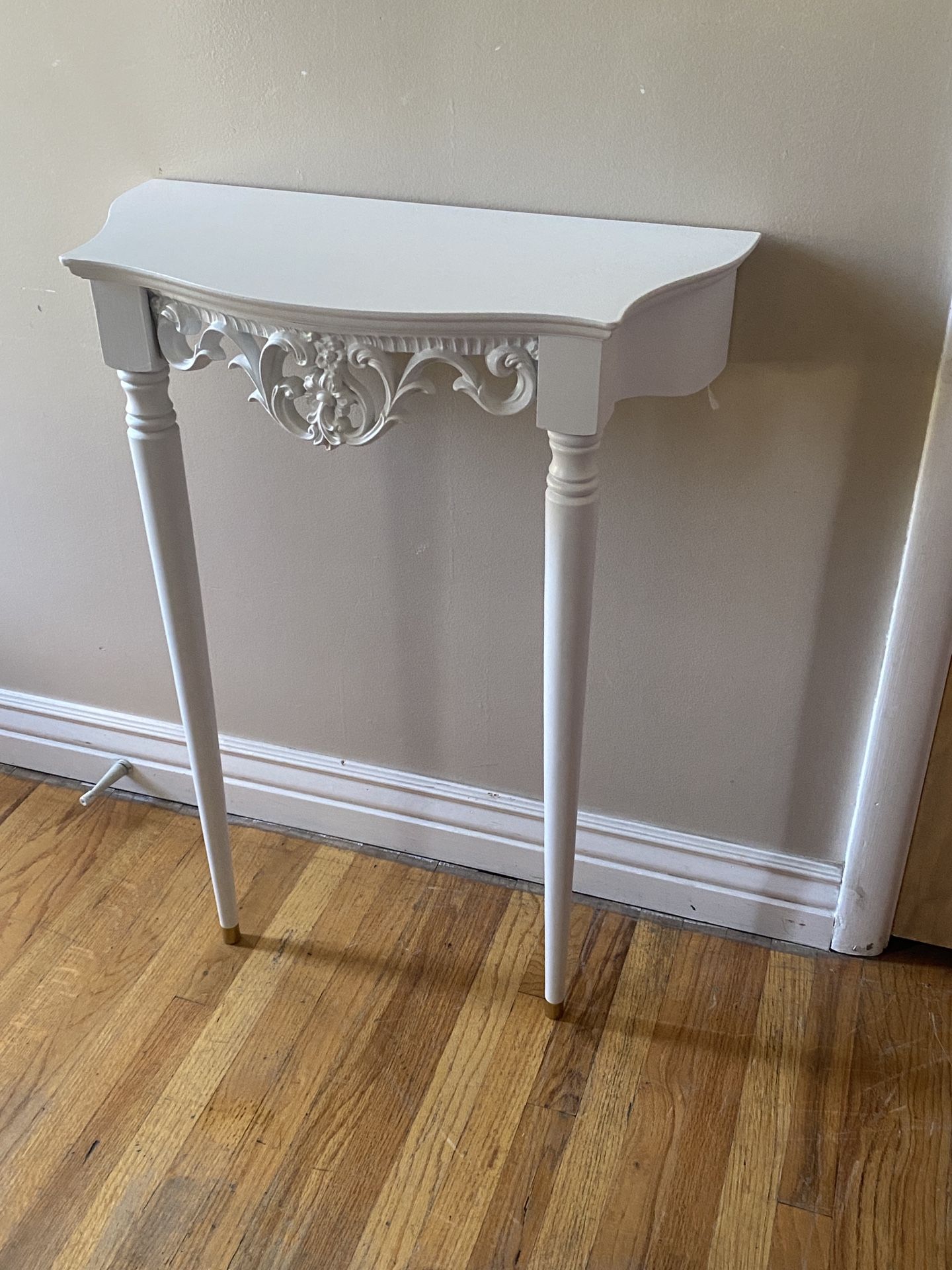 Louis XVI-Style Wall Console Table