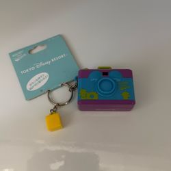 Disney Resort Slide Camera Keychain 