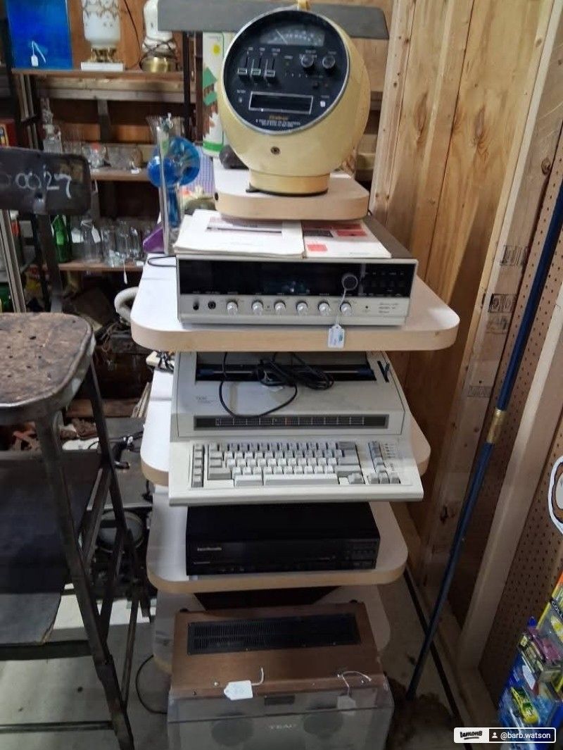 Stereo Equipment, 8 Tracks. Boom Boxes 😁, Chalk Ware,