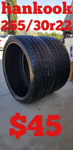 265/30r22 hankook tires
