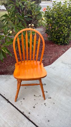 Solid hardwood chair
