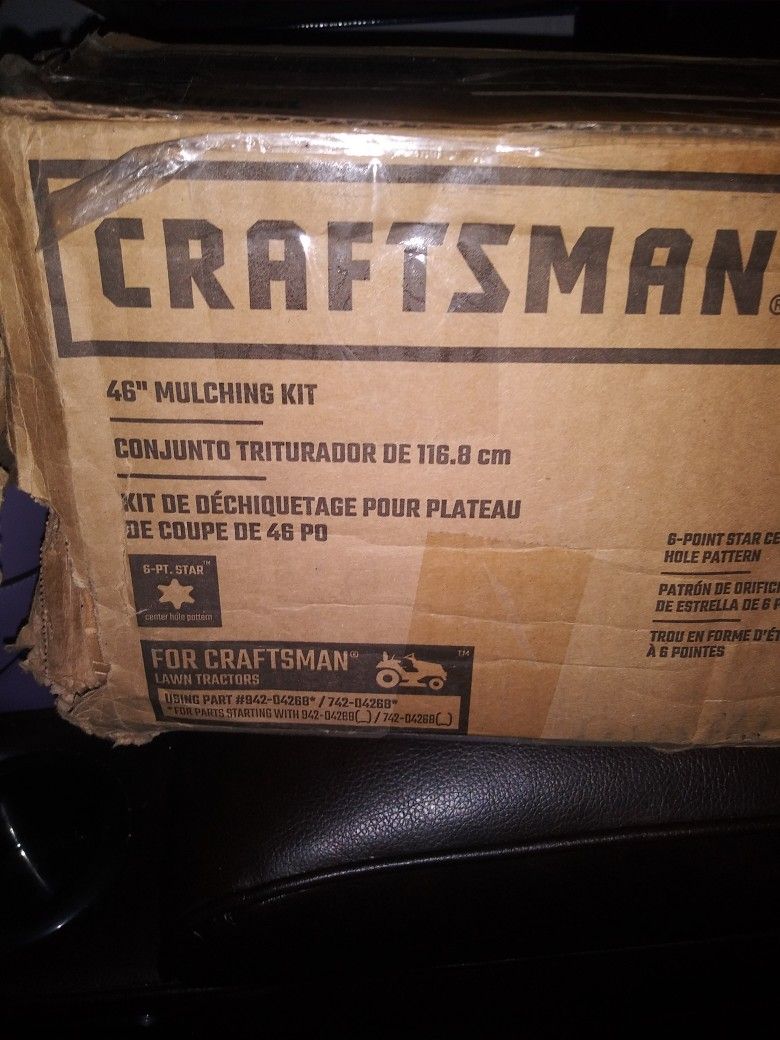 Craftsman 46" Mulching Kit