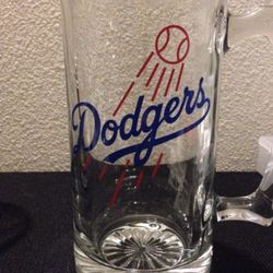 New 26oz LA dodgers Beer Mug