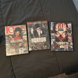 Zombie horror, movies