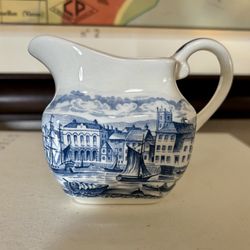 Vintage Port Of Plymouth English Creamer