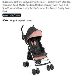 Pink stroller