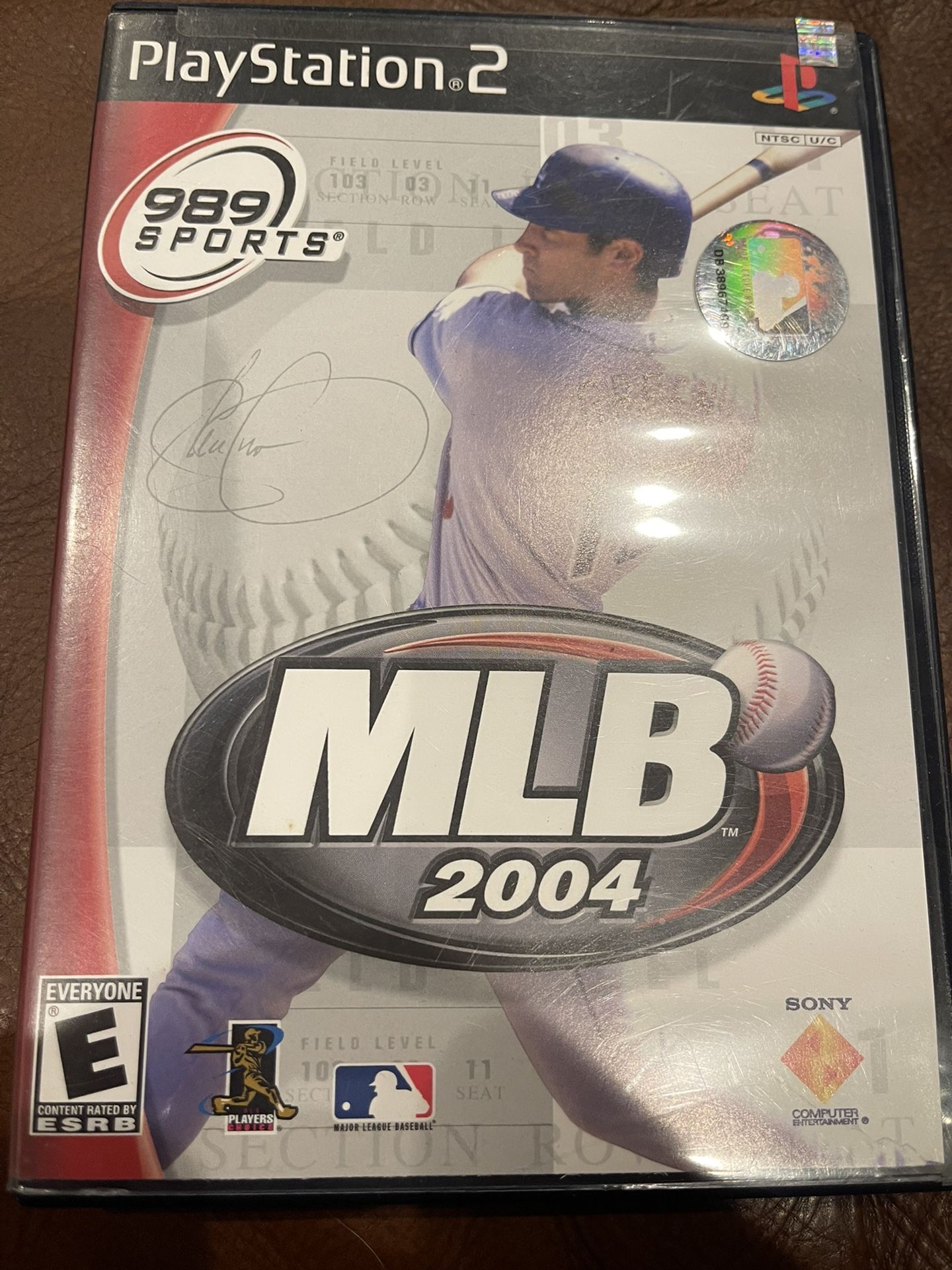 PS2 MLB 2004 Game