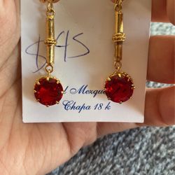Chapa De Oro De 18 Kilates Hermosos Muy Buena Calidad