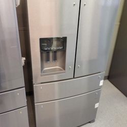 WHIRLPOOL STAINLESS STEEL 4 DOOR FRENCH DOOR OPEN BOX ITEM IZ6