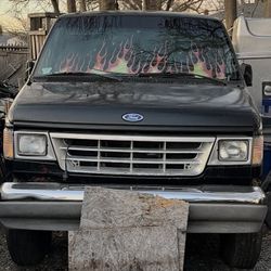 1995 Ford 4x4 Diesel Van 