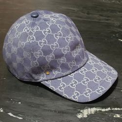 Gucci monogram print hat,  M