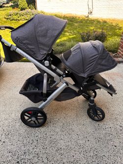 UPPAbaby Vista Double Stroller with RumbleSeat