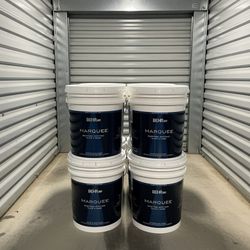 NEW Behr Marquee Outdoor Enamel Paint - Ultra Pure White