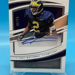 Charles Woodson Autograph 