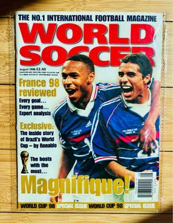 WORLD SOCCER — France ‘98 World Cup Overview Issue