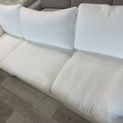 Ice white Cloud Sofa