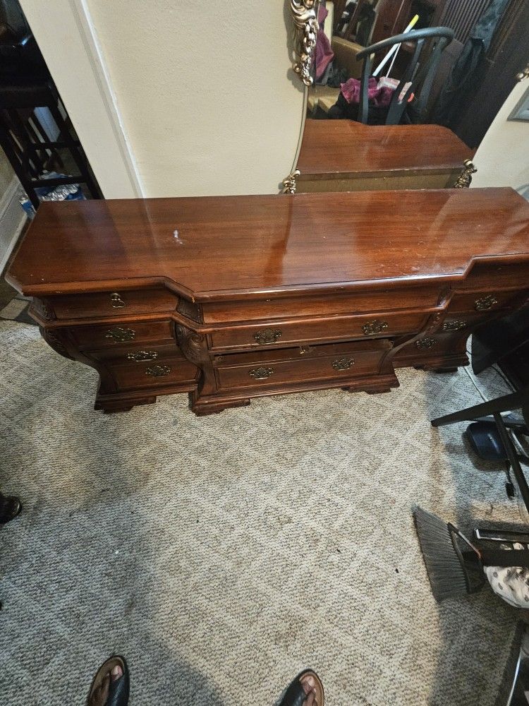 Cherry Wood Dresser
