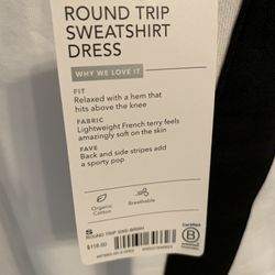 Athleta Sweatshirt Dress