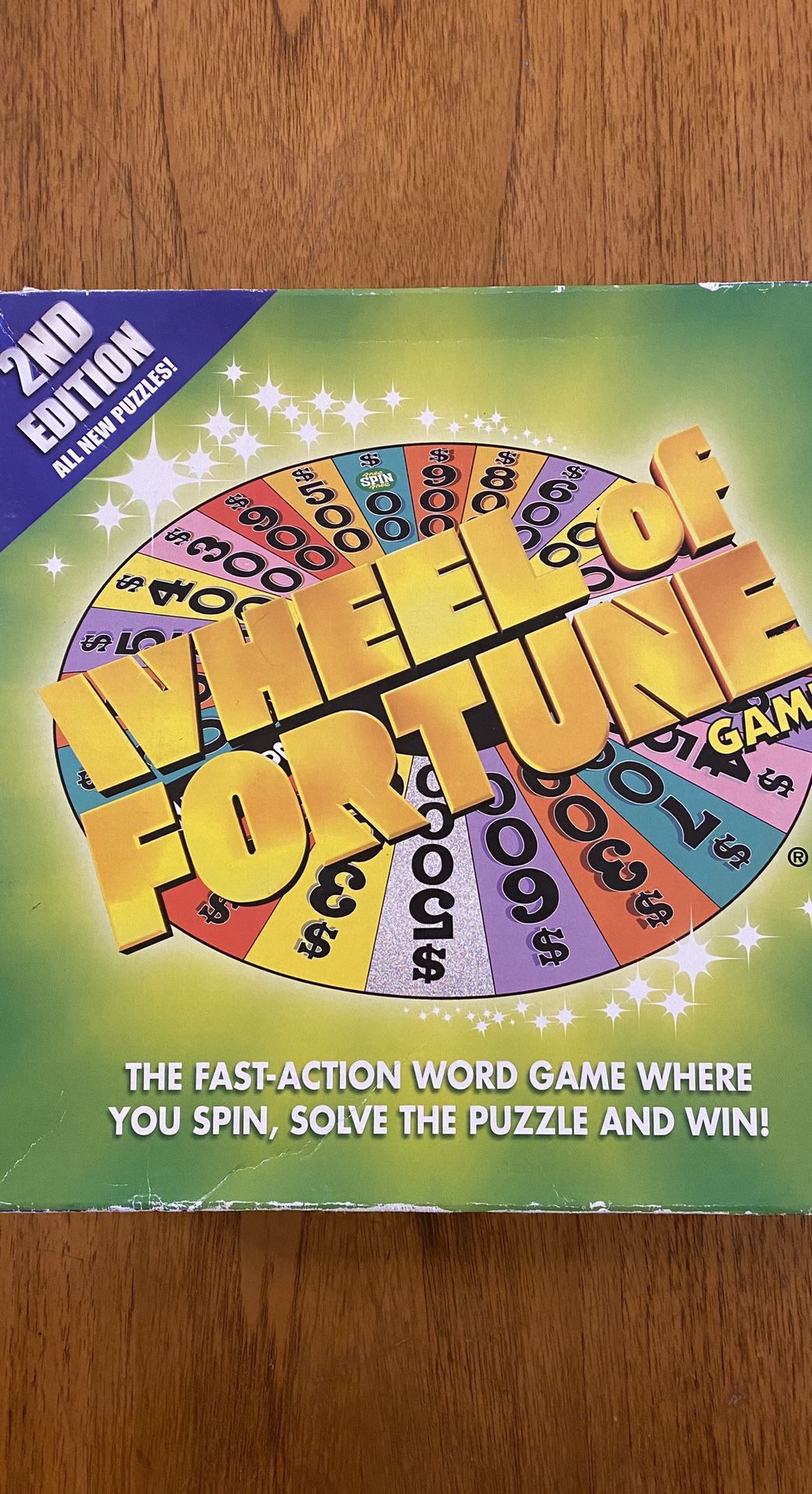 Wheel of Fortune Board Game 2nd Edition