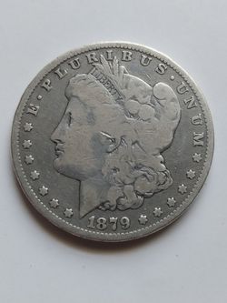 1879 Morgan Silver Dollar Coin