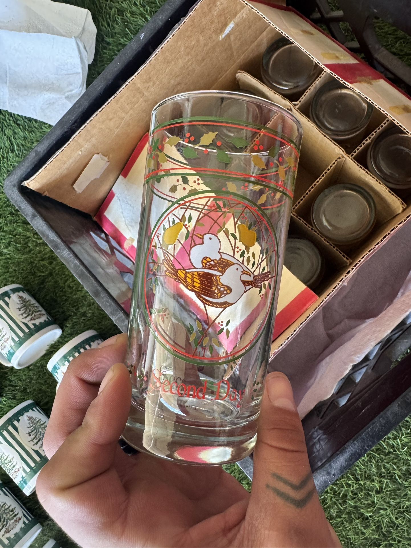 12 Days Of Christmas Cups