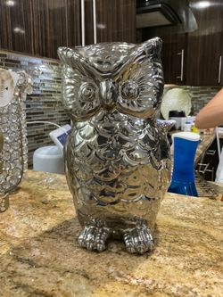 Owl / Búho Cerámico Adorno Decoración Para Casa / House Decor