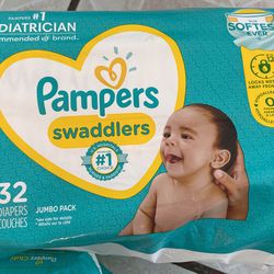 “PAMPERS” brand diapers 3 different sizes  Thumbnail