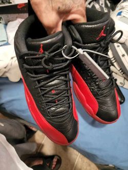 Air Jordan 12 Flu Game Sneakers size 8.5 men's