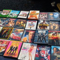 DVDs And Blu Ray Discs Available Taking Offers