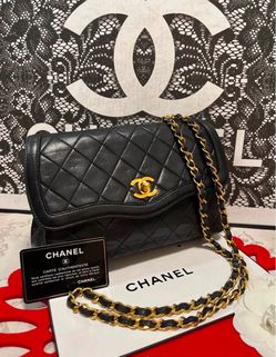 Chanel Black Quilted Lambskin Flap Bag