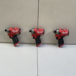 Milwaukee Impact Surge 1/4” Hex Hydraulic Driver Model 2551-20 (Tool Only)
