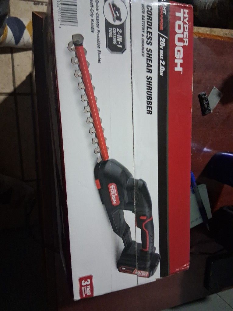 Cordless Shear Shrubber