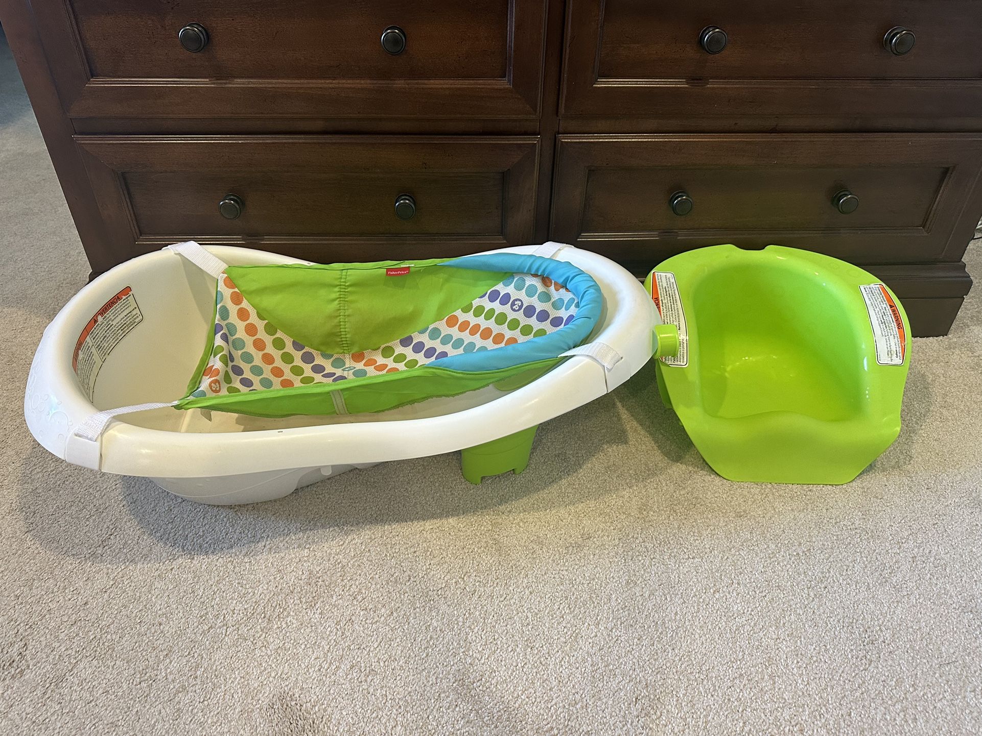 Fisher-Price 4-in-1 Sling ’n Seat Baby Bathtub