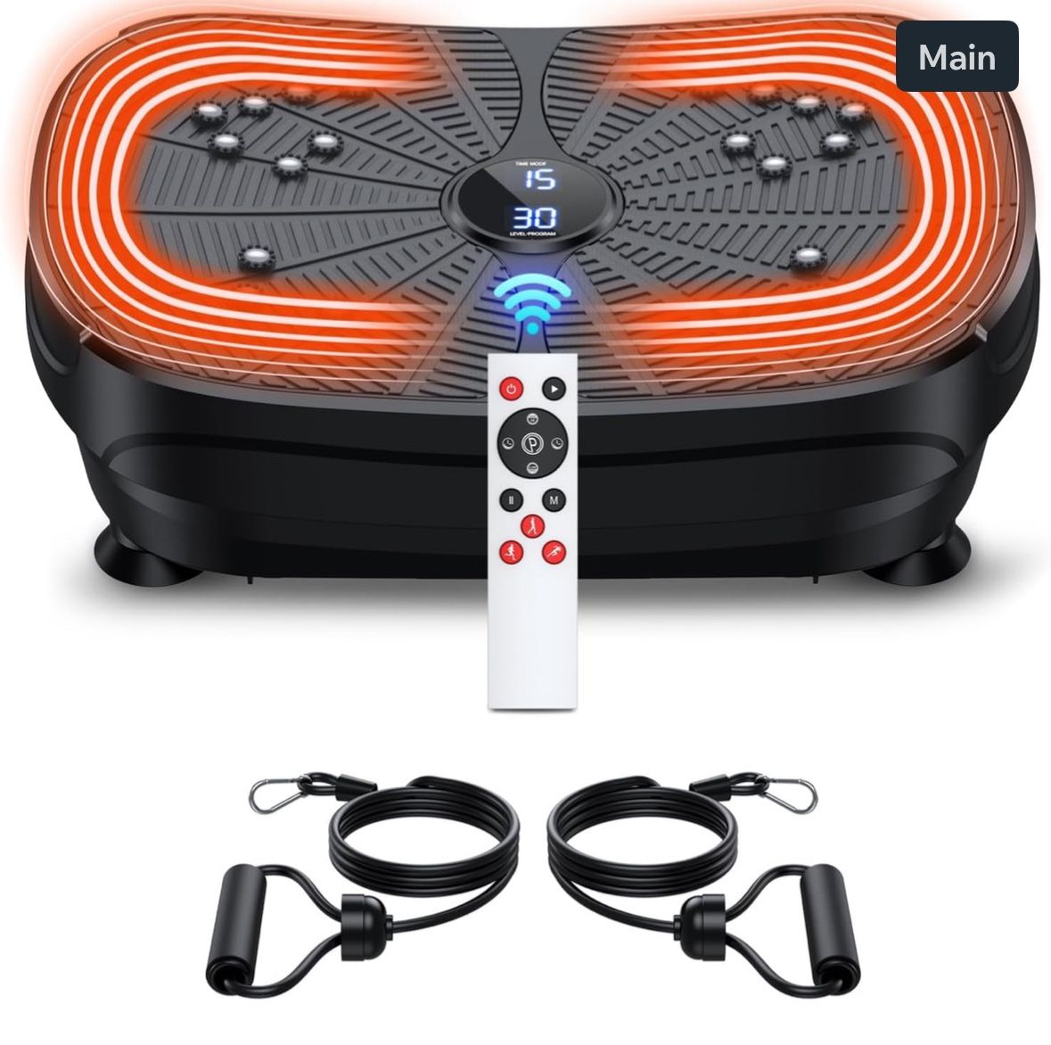 Vibration Plate Exercise Machine, PBYRD Portable Full Body Vibration