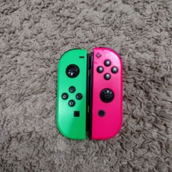 (Splatoon 2 Edition) Left And Right Nintendo Switch Controllers