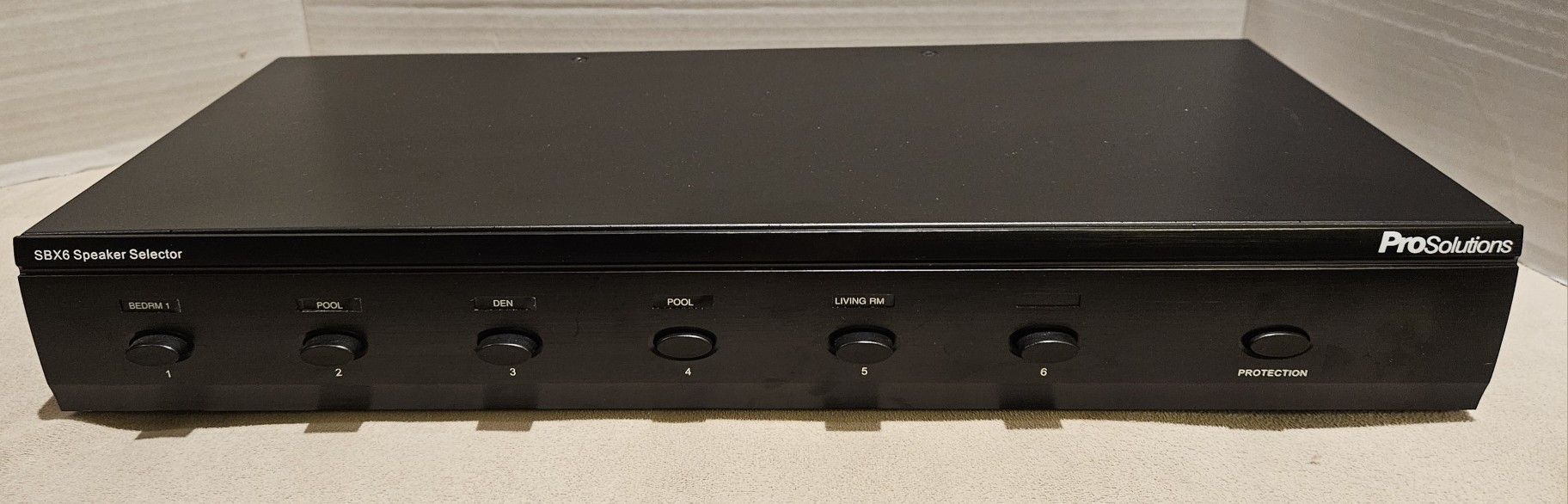 ProSolutions SBX6 Speaker Selector
