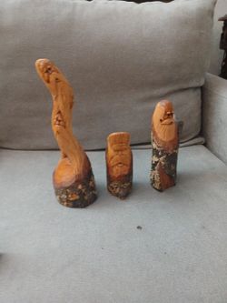 Wood Carvings.spirits Trees. Old Man Of The Forest 